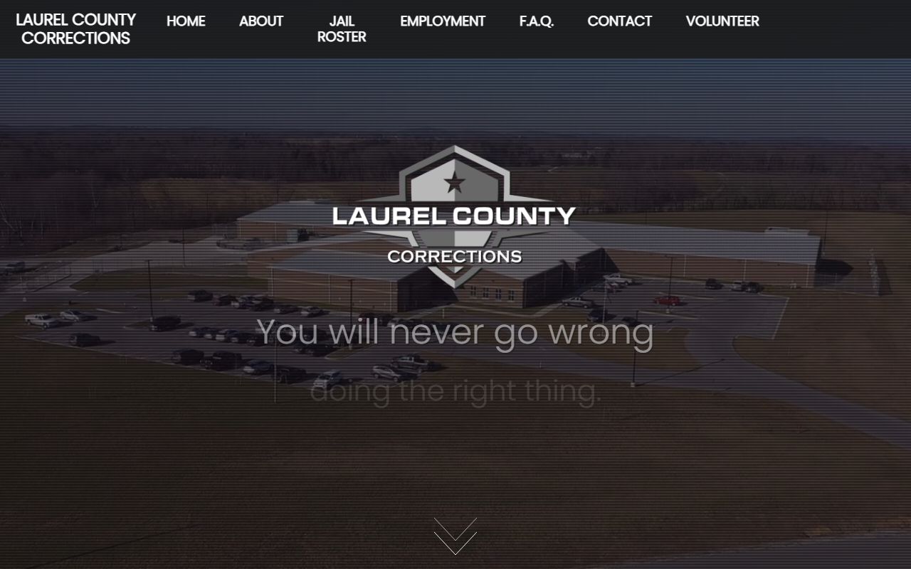 Laurel County Correctional Center roster and inmate population homepage